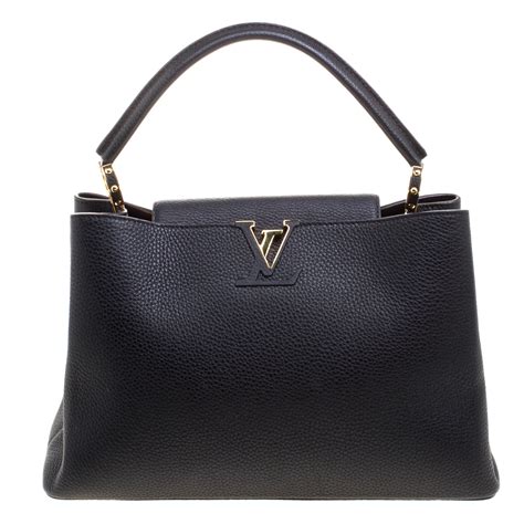 louis vuitton capucines mm fake|Louis Vuitton capucines bag black.